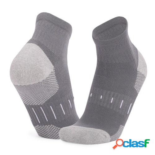 Men Women Sports Socks Thick Cushion Ribbed Cuff Breathable