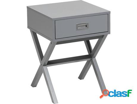 Mesa Auxiliares Monroe (Gris - MDF -40x40x55 cm)
