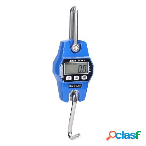 Mini LCD Digital 300kg / 600lb Balanza colgante Portátil