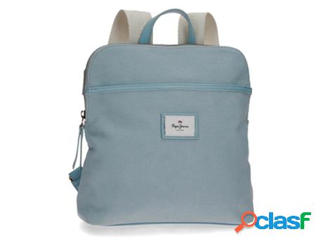Mochila PEPE JEANS Cora Algodón Mujer (Azul)