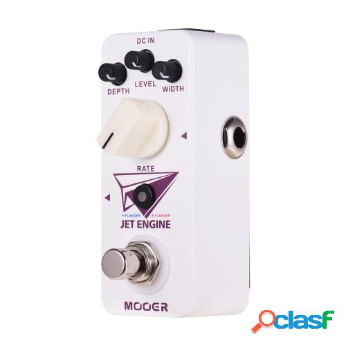Mooer Jet Engine Pedal de flanger multifrecuencia digital