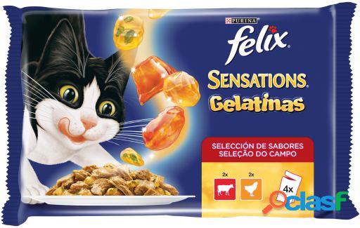 Multipack Sensations Gelatinas Selección de Carnes 4x85 gr