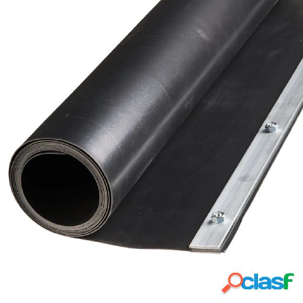 Nature Lona negra protectora para raíces HDPE, 0,7 x 5 m