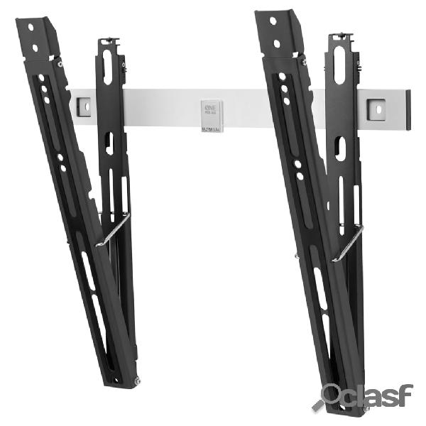 One For All Soporte de TV inclinable 32"-65" blanco y negro