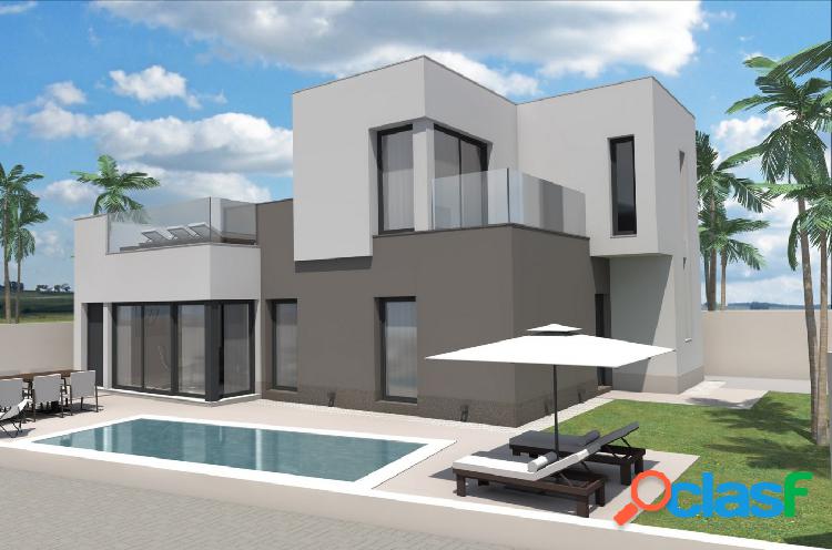 PRECIOSA VILLA DE OBRA NUEVA EN AGUAS NUEVAS, TORREVIEJA