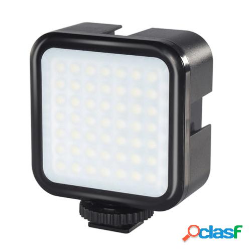 PULUZ 3W Luz de relleno de cámara 49 cuentas de lámpara