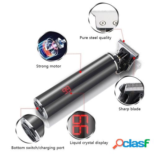 Pantalla digital LCD Peluquería eléctrica Propulsión