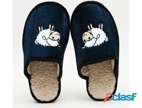 Pantuflas OEM Little Sheep Textil Niños (30 - Azul)