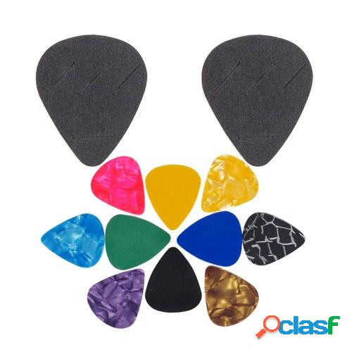 Púas de guitarra y púas de guitarra Set 10pcs Plectrum