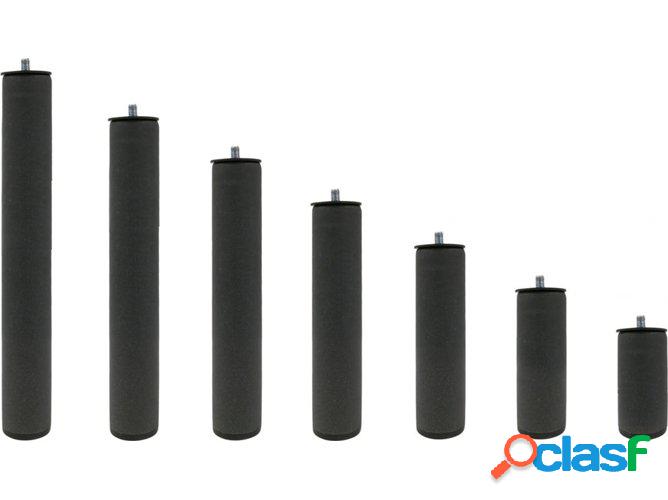 Patas para Canapés DREAMING KAMAHAUS Negro (40 cm - 5 un)