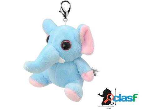 Peluche llavero WILD PLANET Elefante (6 x 7.5 x 8.5 cm)