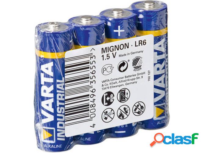 Pila VARTA LR6 4-SP Varta Industrial 1.5 V