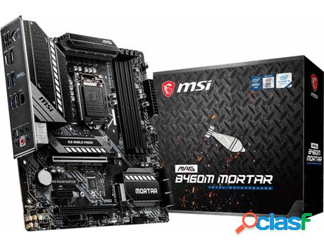 Placa Base MSI MAG B460M Mortar (Socket LGA 1200 - Intel