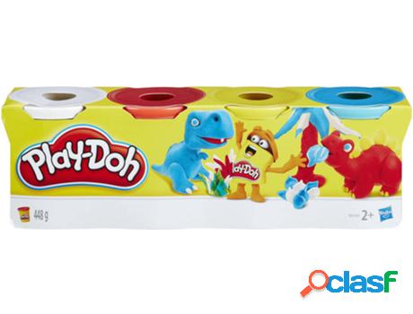 Plastilina PLAY-DOH Pack 4 botes clásicos (Edad Mínima: 2