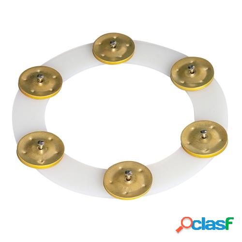 Platillo para batería de percusión con anillo Ching