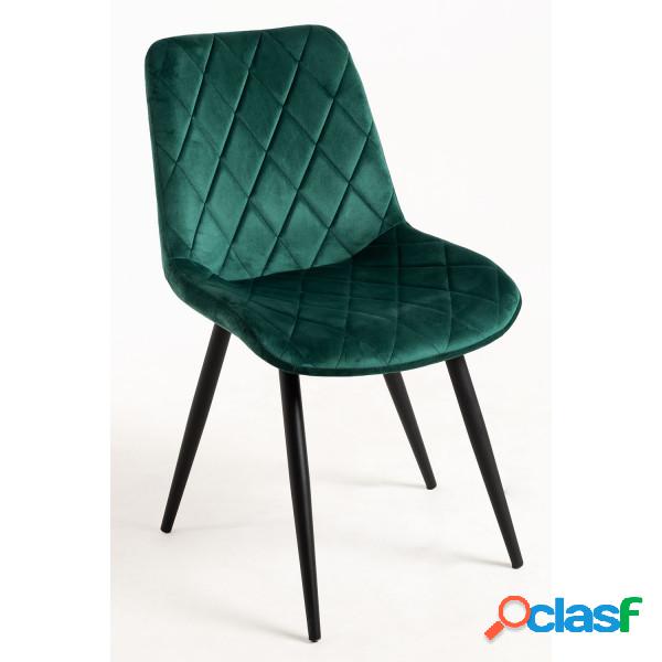 RegalosMiguel - Silla Min Terciopelo - Verde