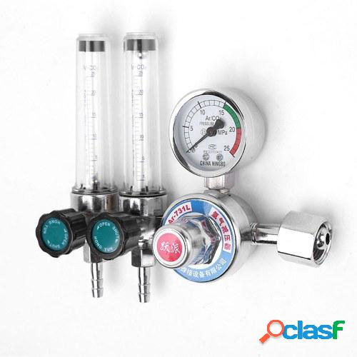 Regulador de gases de argón 0-25MPa Manómetro reductor de