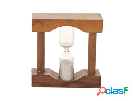 Reloj De Arena De Madera De Olivo Decoración Relojes