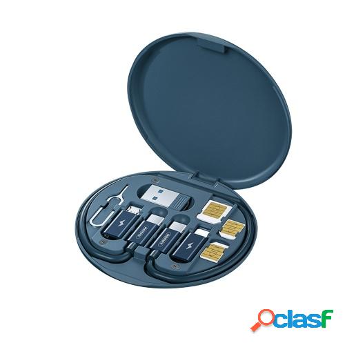 Remax Cable adaptador caja de almacenamiento soporte de