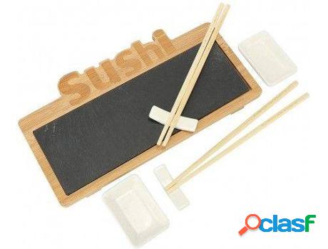 Set De Sushi HOGAR Y MÁS Sushi Set Pieza Y Bambú