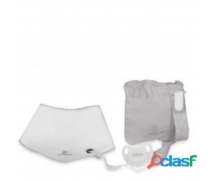 Set bebé mi primer chupete gris