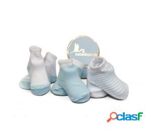 Set regalo bebé calcetines azul