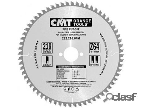 Sierras Circular CMT ORANGE TOOLS es para Cortes de