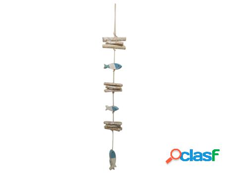 Signes Grimalt - Colgante marinero Azul de Madera | Colgante