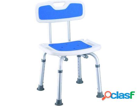 Silla Ducha ORTOPRIME Antideslizante con Respaldo y Asiento