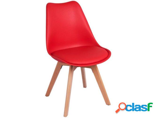 Silla REGALOS MIGUEL Synk (Rojo - 53 x 82 x 53 cm -