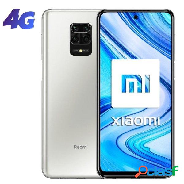 Smartphone xiaomi redmi note 9 pro 6gb/ 128gb/ 6.67'/ blanco