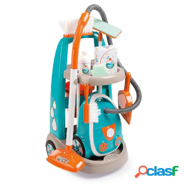 Smoby Carrito de limpieza y aspiradora