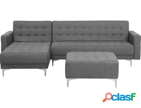 Sofá Rinconera Aberdeen (Gris - Poliéster -168x267x87 cm)
