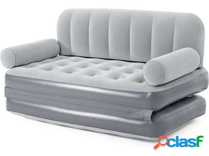 Sofá-cama Hinchable con Bomba BESTWAY (188X152X64 cm)