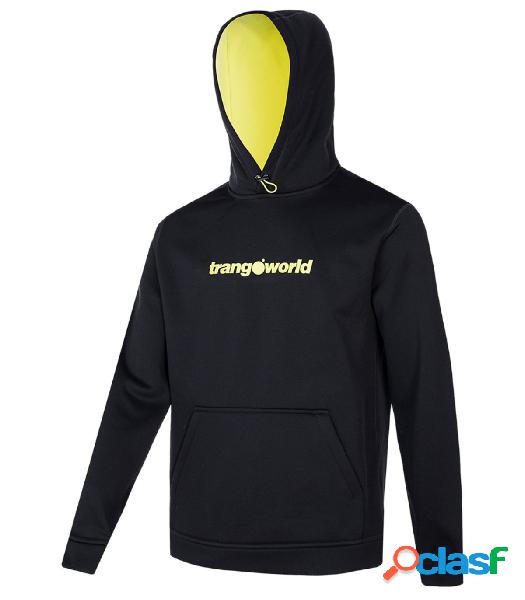 Sudadera Trangoworld Login Hombre Black Limeade L