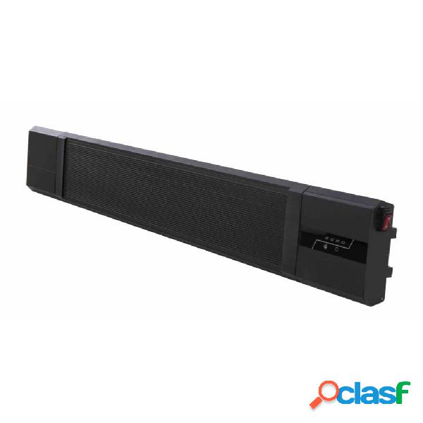 Sunred Calefactor colgante/de pared Nero 2400 W negro
