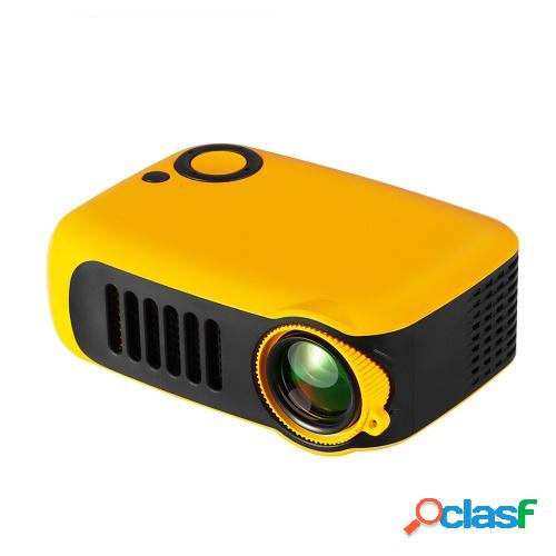 TRANSJEE A2000 Mini proyector portátil 800 lúmenes 320 *
