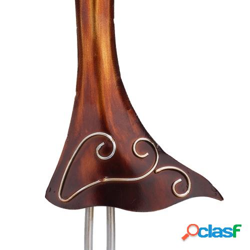 Tooarts Violin Player Ornament Iron Art Decor Handmade Craft