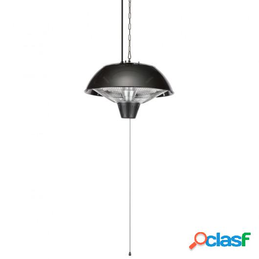 Tristar Calefactor de patio colgante KA-5273 halógeno negro