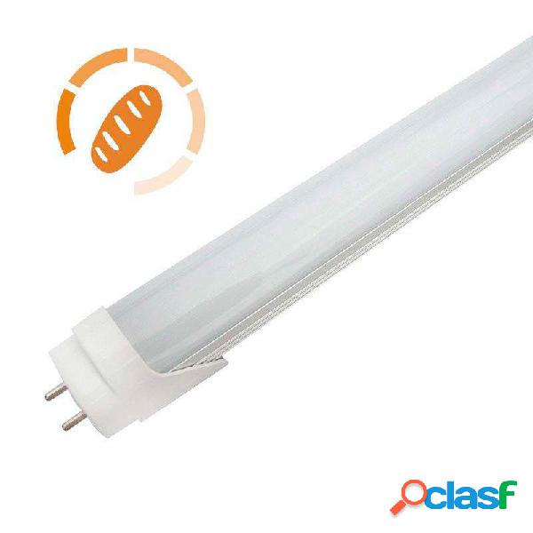Tubo led t8 18w 120cm pan y repostería blanco cálido 2700k