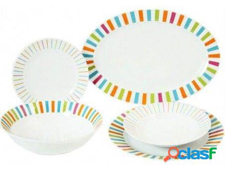 Vajilla HOGAR Y MÁS Porcelana De Pieza Diseño Con