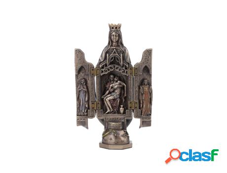 Virgen Con Piedad Resina Bronce Figuras Bronce Colección