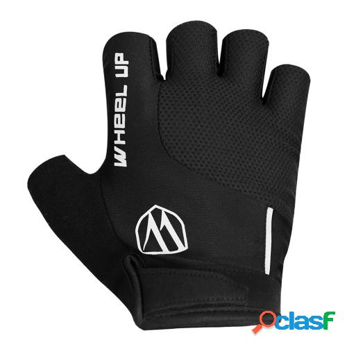 Wheel Up Summer Protección solar Medio dedo Guantes