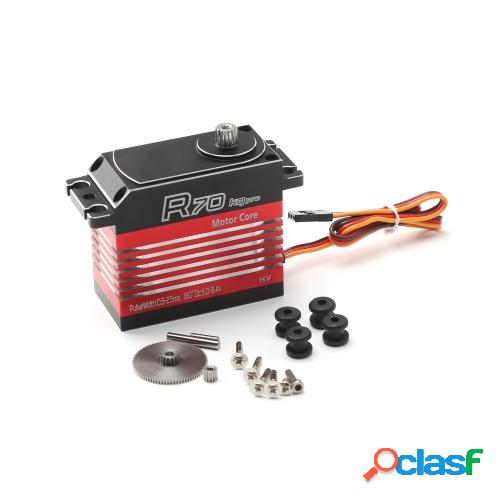 YIPINServo Digital Servo 70kg engranaje de Metal de alto par
