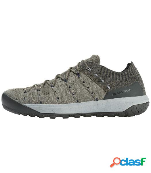 ZAPATILLAS MAMMUT HUECO KNIT LOW HOMBRE TIN-DARK TIN 46 2/3