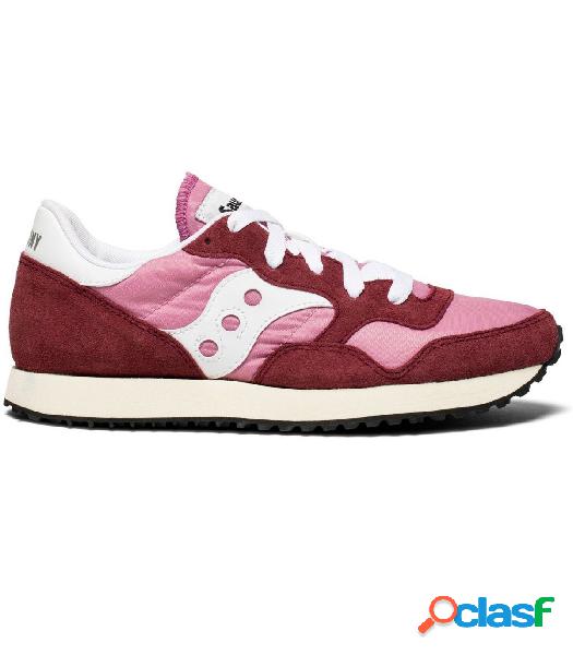 Zapatillas Saucony DXN Trainer Vintage Mujer Burdeos 41