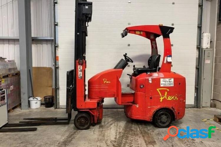 flexi narrow aisle articulated counterbalance forklift truck
