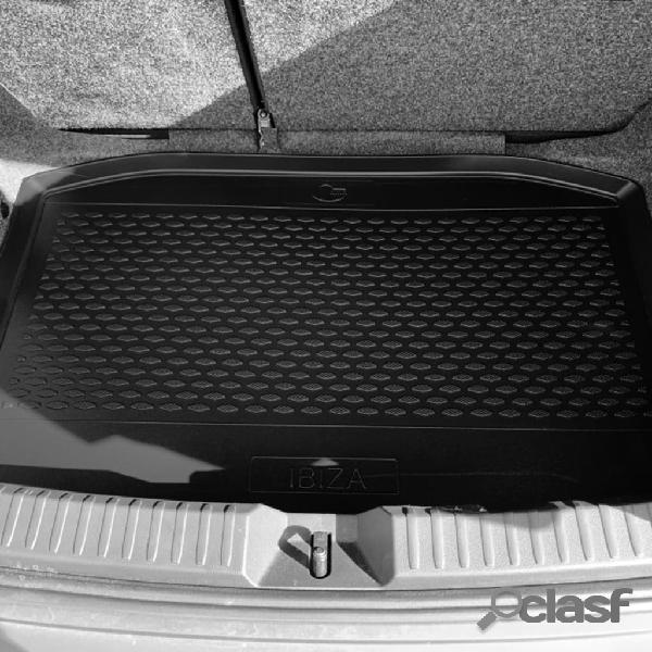 vidaXL Alfombrilla de maletero Seat IBIZA (2017-) suelo bajo