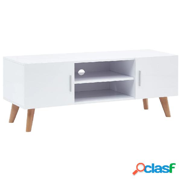 vidaXL Mueble para el televisor 120x40x46 cm MDF blanco