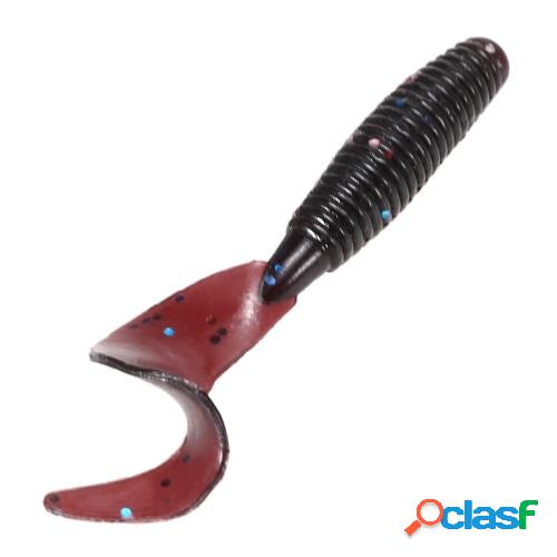 100 Uds 4cm señuelos de pesca artificiales suaves Swimbait